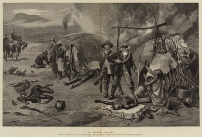 Et Boer Raid af Charles Edwin Fripp